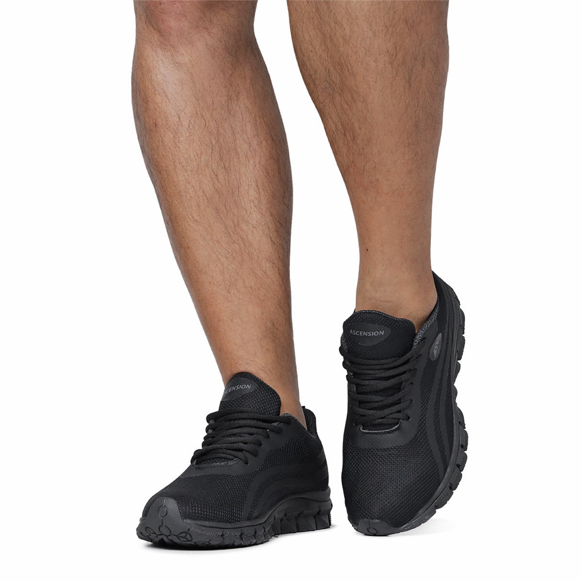 Tênis Unissex Esportivo Black Caminhada Tamanho Especial