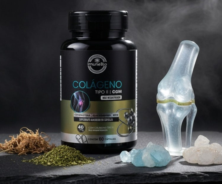 Colágeno Tipo 2 CGM + Glucosamina + Condroitina + MSM 60 Caps; Premium (1)