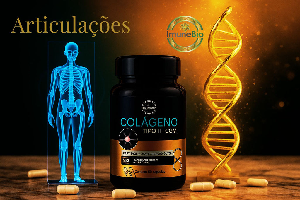 KIT 1 Ômega 3 A-Z - 20 Vitaminas e Minerais + EPA DHA + 1 Colágeno Tipo 2 + CGM